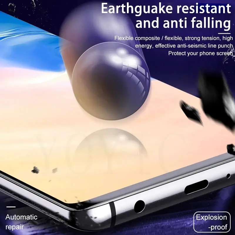 4 Uds Protector de pantalla de película de hidrogel para Samsung Galaxy S25 S24 S21 S22 Plus S25 S23 S22 Ultra Protector de pantalla para S24 S23FE - imagen 2