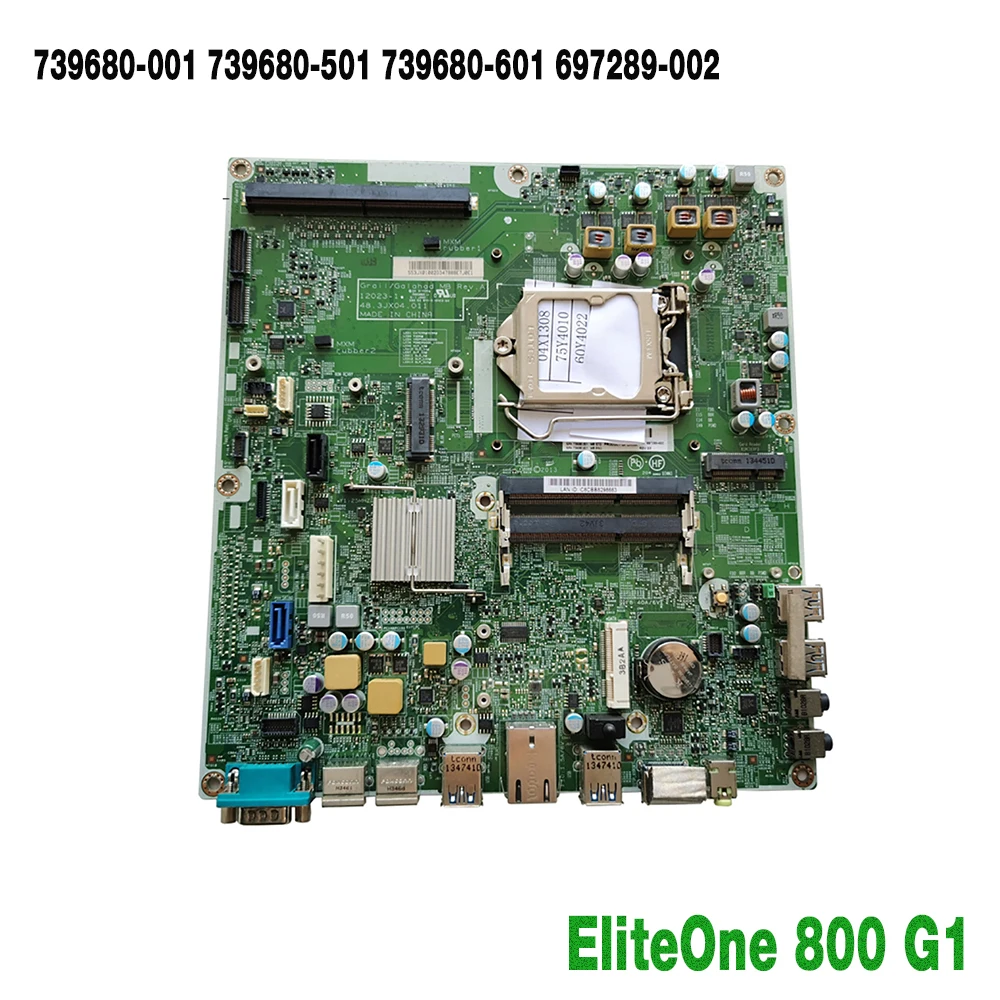 739680 -001 739680 -501 739680 -601 697289 -002 para HP para placa base de escritorio todo en uno EliteOne 800 G1 AIO completamente probada