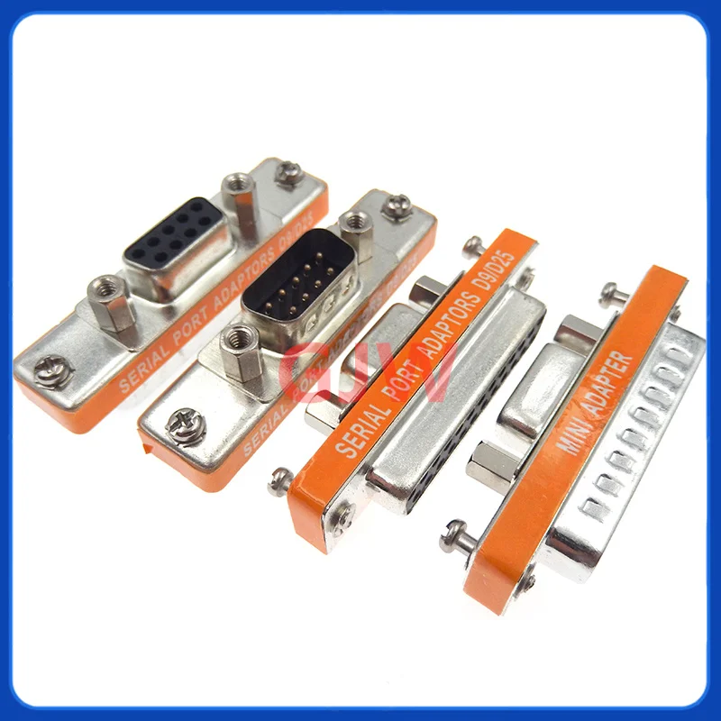 1 Uds DB25Male hembra conector adaptador D25 DB9 adaptador de puerto serie DB9 macho DB25 hembra DB25 macho DB9 hembra 9/25P RS232 convertir - imagen 2