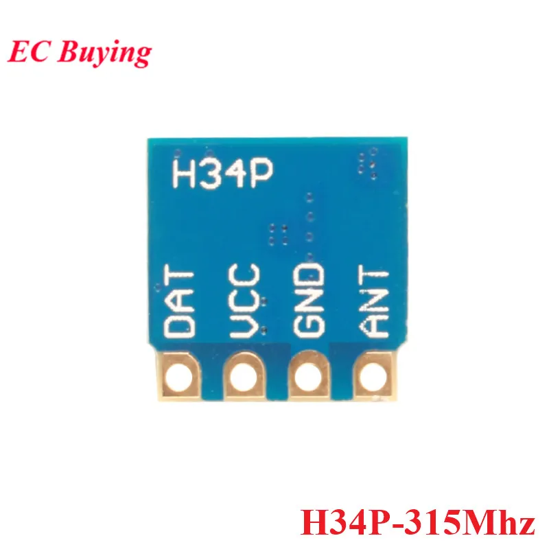 10 uds/1 unidad H34P 433Mhz 315mhz módulo transmisor RF transmisión Control remoto inalámbrico larga distancia 1000m transmisión ASK/OOK - imagen 4