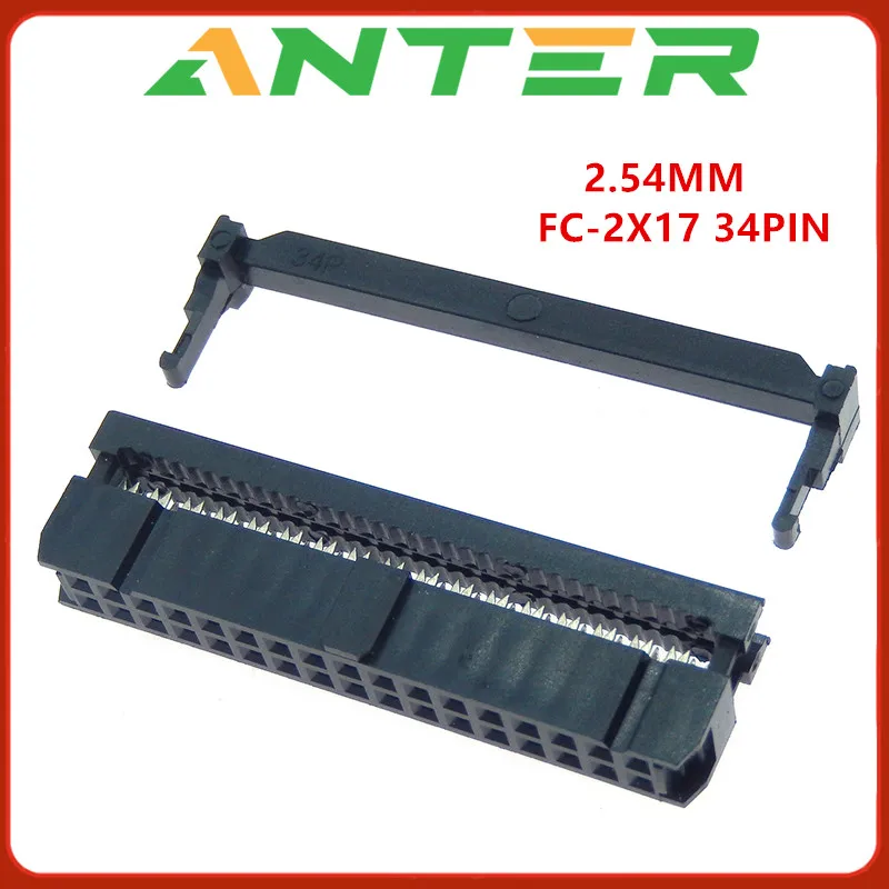 Conector IDC hembra 2x17 pines 2.54 mm para DC3 - imagen 3