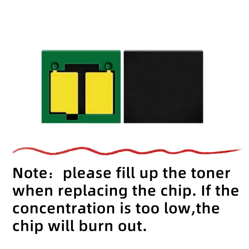 1 Juego de Chip de tóner 206A para impresora HP Color Laserjet Pro M255dw MFP M283fdw M283cdw M282 Chip de cartucho 207A W2210A W2110A - imagen 5