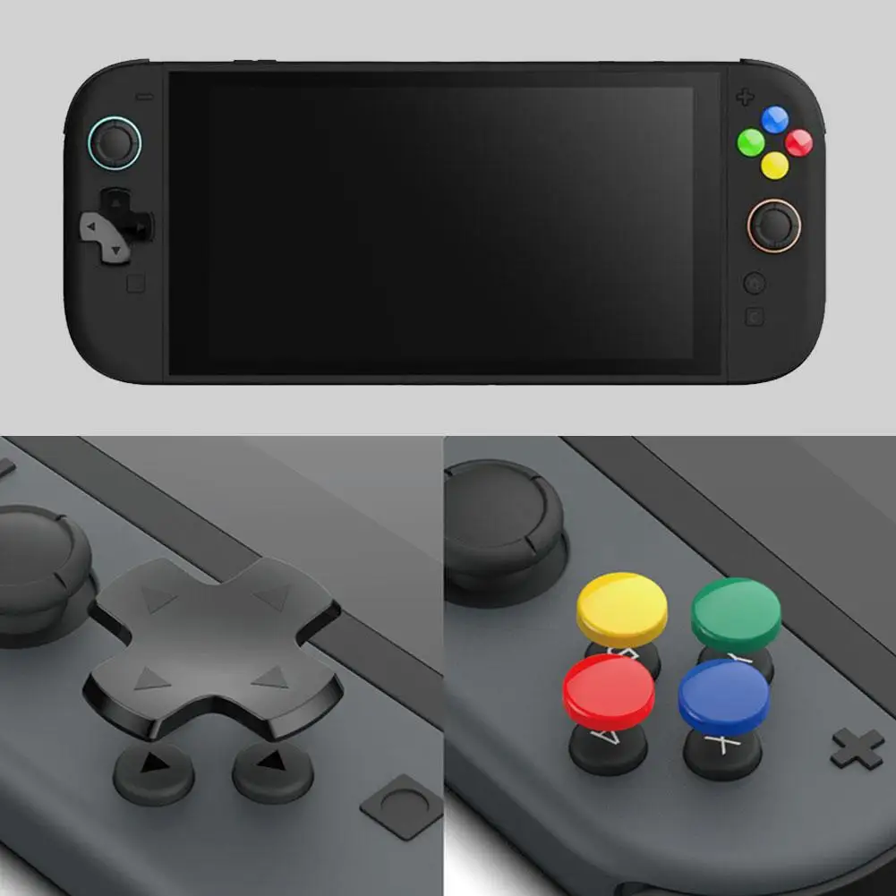 -Für Skull & Co. D-Pad-Tastenkappen-Set für Nintendo Switch 2, verbessertes Gaming, präzise, bequemer Griff, passend für Gamer-Tastenkappen - imagen 2