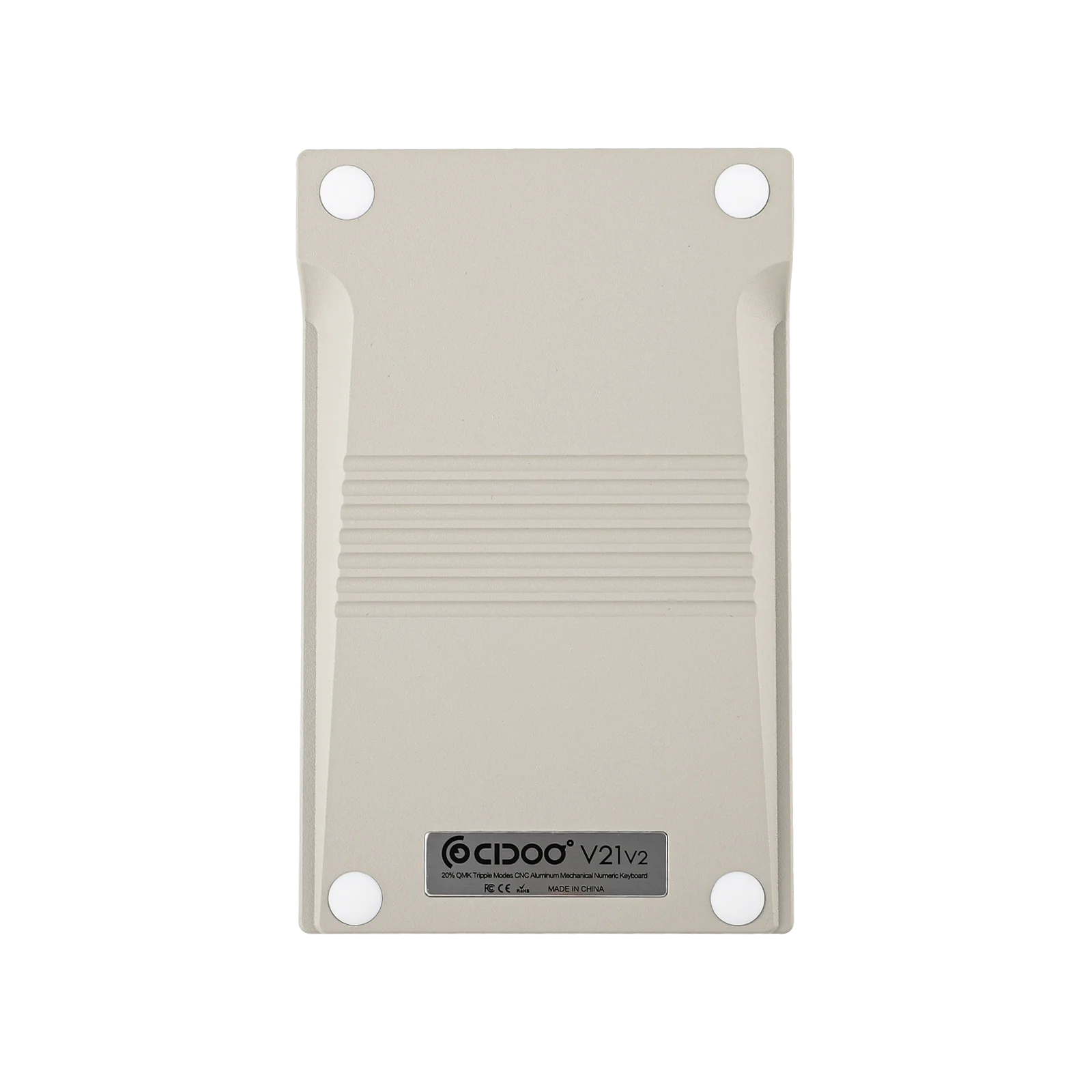 CIDOO V21 V2 QMK Junta programable Bluetooth 5,0/2,4 GHz/alfabro numérico intercambiable en caliente con cable Espuma Poron para E-sport/Mac/Win - imagen 5