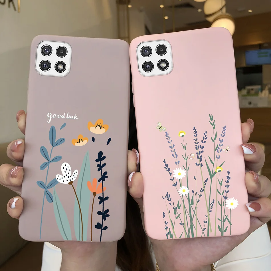 Para Samsung Galaxy A22 A22s F42 5G funda de teléfono suave trasera de silicona de aguacate lindo para Samsung A 22 A 22s F 42 5G carcasa colorida - imagen 5