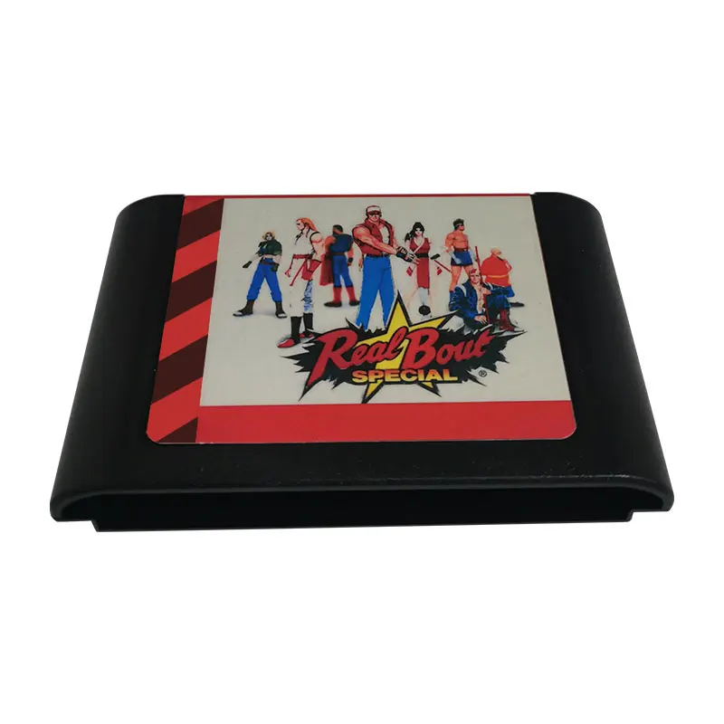 Tarjeta de juego MD especial Real bout para Mega Drive, Sega Genesis y consola original - imagen 3