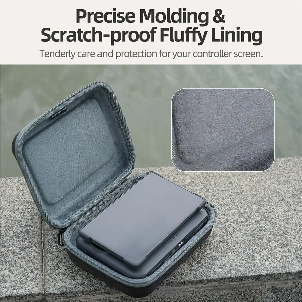 Dji RC Pro 2 원격 제어 보관 가방 휴대용 방진 액세서리 보관 여행 상자 가방 보호 케이스 핸드백 B3W1 - imagen 3