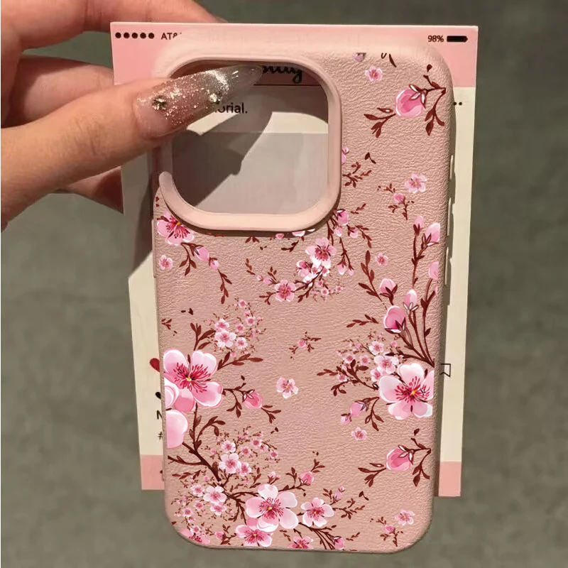Funda de mariposa y flor para Realme 15 14 13 12 11 9 Pro Plus 10 8 5G 8i C53 C51 C63 C55 C35 C30S C65 C21Y C25Y, funda de cuero para dulces - imagen 3