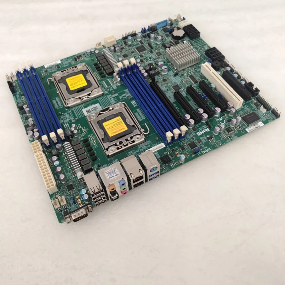 Placa base de servidor LGA1356 DDR3 procesador Xeon E5-2400 v2 82574L puerto dual GbE LAN X9DAL-i - imagen 5