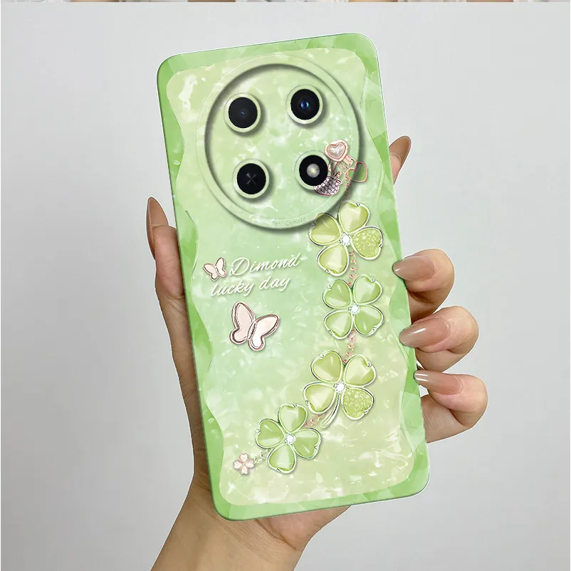 Para Huawei Nova 12i CTR-L81 13i funda de teléfono estilo de moda silicona líquida suave a prueba de golpes Fundas protectoras traseras antideslizantes - imagen 3