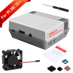 Carcasa Raspberry Pi 3B+ / 3B / 2B con Ventilador y Disipadores