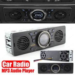 Reproductor Audio Radio MP3 Coche Bluetooth Compatible TF Mini USB AUX
