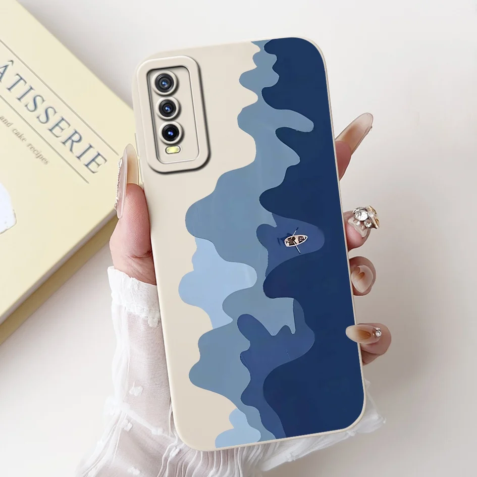 Para Vivo Y20 Y20S Y20i Funda V2027 V2029 Funda Cool Wolf dibujos animados suave TPU Funda a prueba de golpes para Vivo Y11s Y12s Y20G Y20a Y20t Capa - imagen 2