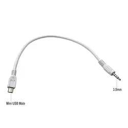 Cable Adaptador Audio Jack 3,5mm a USB 5 pines – 50 cm