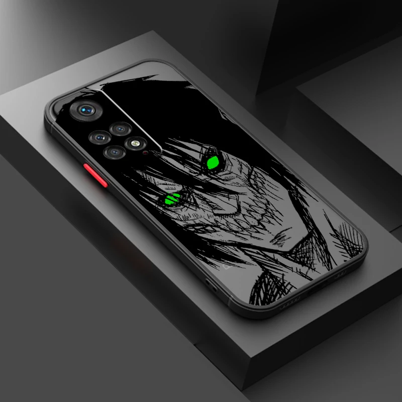 Funda translúcida de TPU de Attack On Titan para Redmi 8, 3, 9A, 9C, 9AT, 9T, 13R, 10A, 10C, 10, 11A, 12C, 12, 13C, 5G - imagen 4