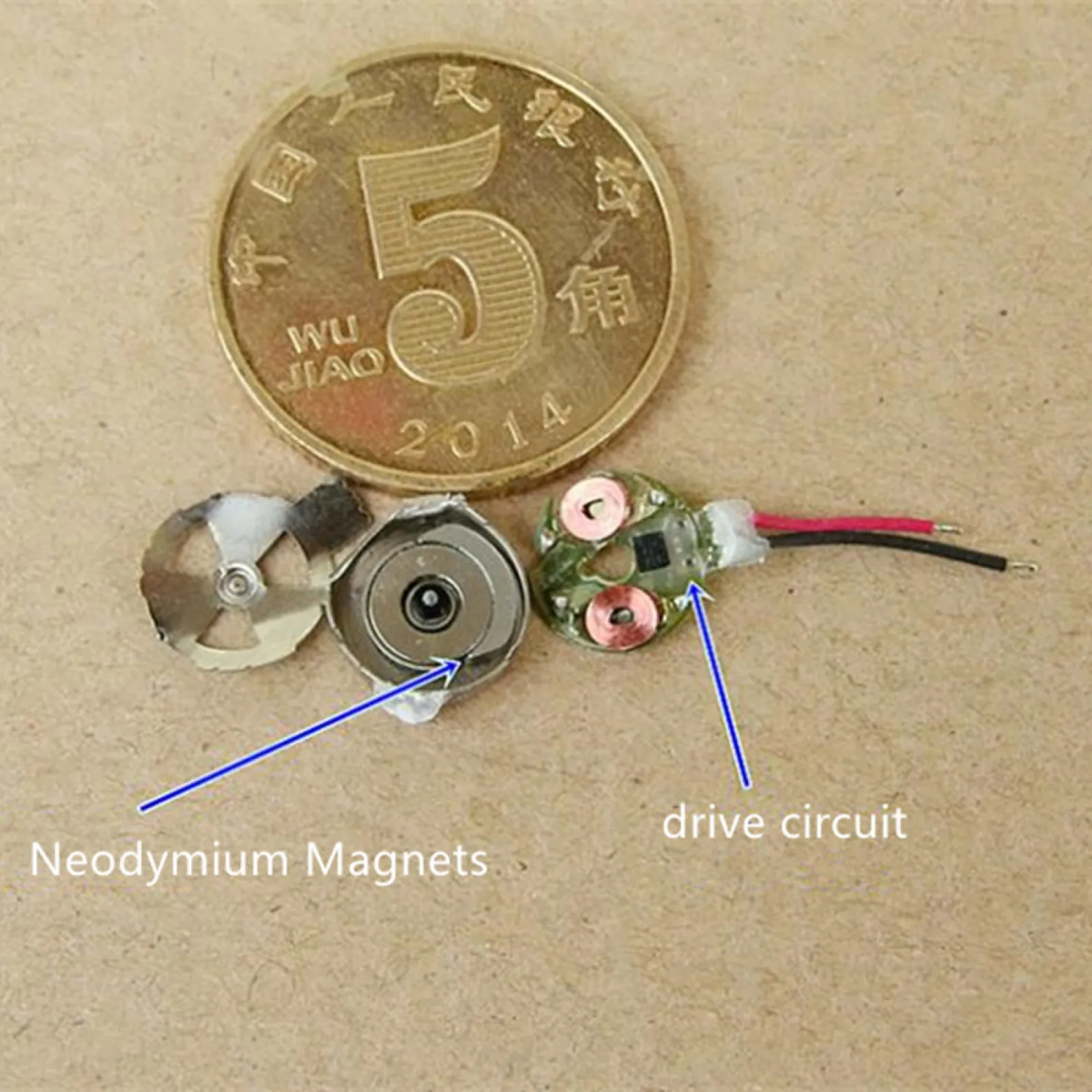 5 uds Micro DC Motor de vibración sin escobillas 8mm * 2,55mm DC 3V motores de botón de Motor vibratorio plano para moneda de botón de teléfono - imagen 5