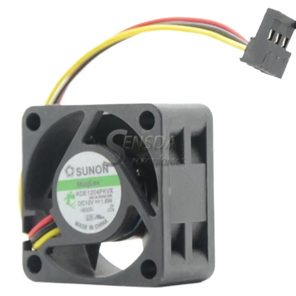 2 uds 40mm 12V ventilador para Sunon KDE1204PKVX 4020 12V 1,6 W para 2950 ventilador interruptor servidor inversor ventilador de refrigeración