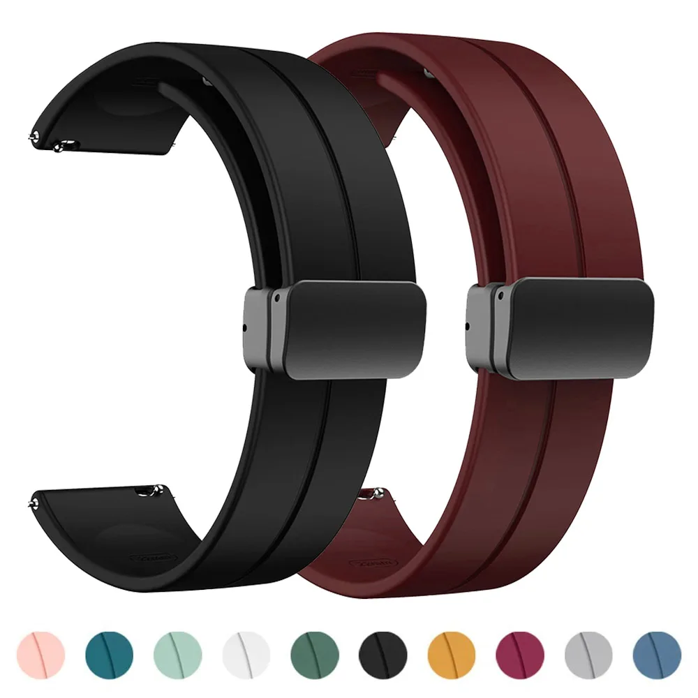 Correa de silicona para reloj inteligente Xiaomi Mi Watch 2 Pro / S3 / S2 S1 Active Pro Color 2 correas de repuesto, 20mm y 22mm