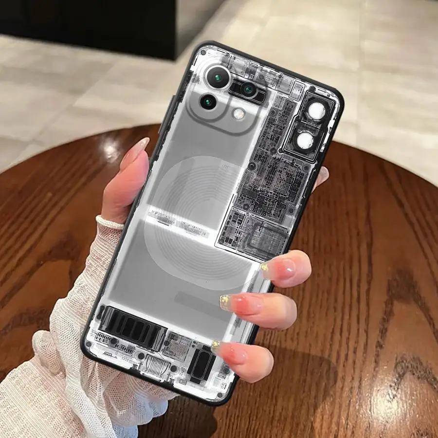 Ruta Creativity Funda de teléfono suave negra para Xiaomi Mi 11 12 13 Lite 10T 11T 12T Pro 12X 13 14 15 Pro - imagen 2