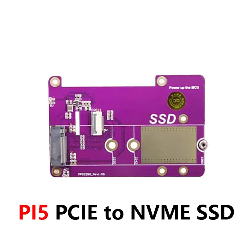 Raspberry Pi 5 PCIe a M.2 NVMe SSD, compatible con Gen 3, ajuste de alta velocidad 2230 2242 2280 M.2 unidad de estado sólido para Raspberry Pi 5 - imagen 5