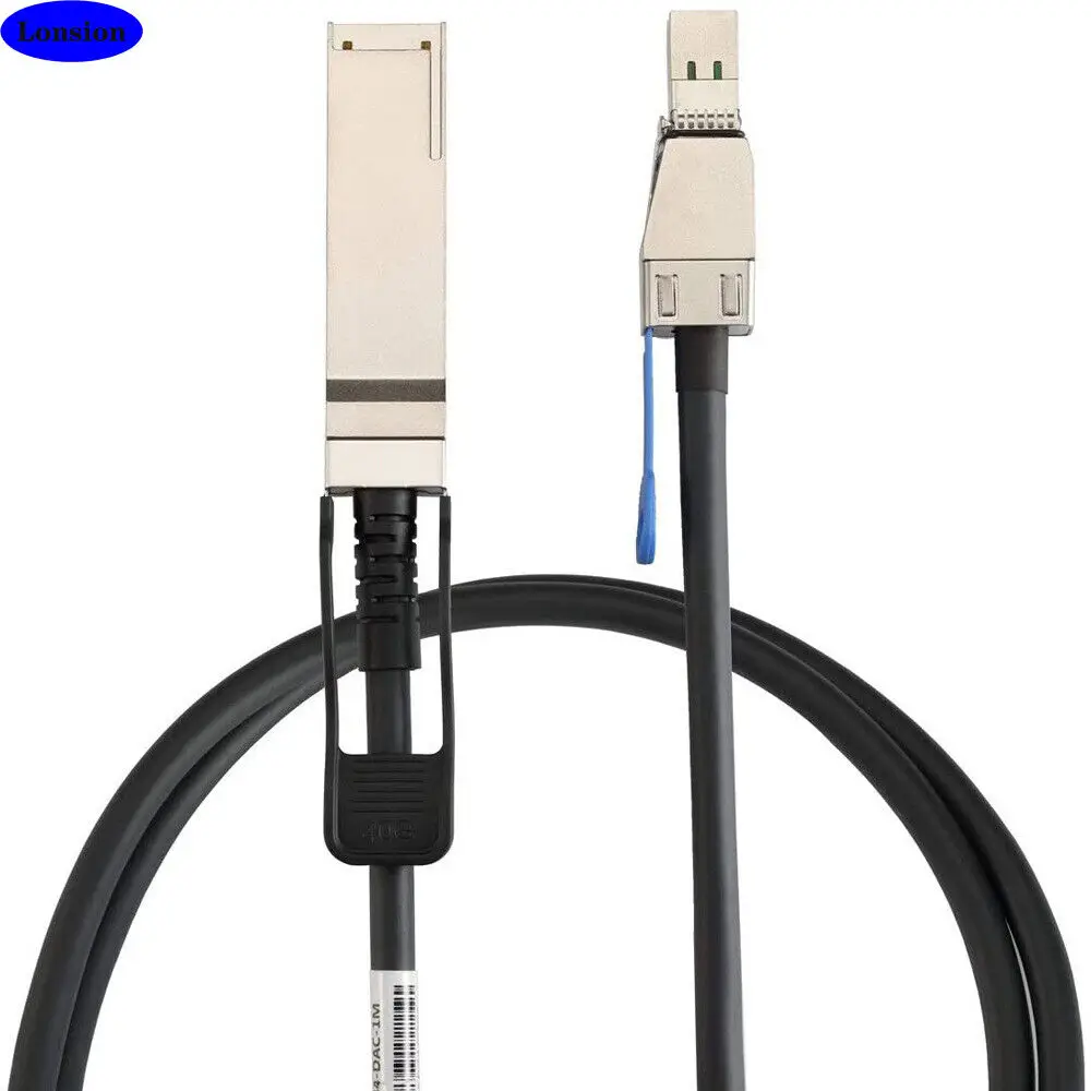 MiniSAS-Cable de conexión HD SFF-8644 a servidor QSFP, 40G, SFF-8436 - imagen 5