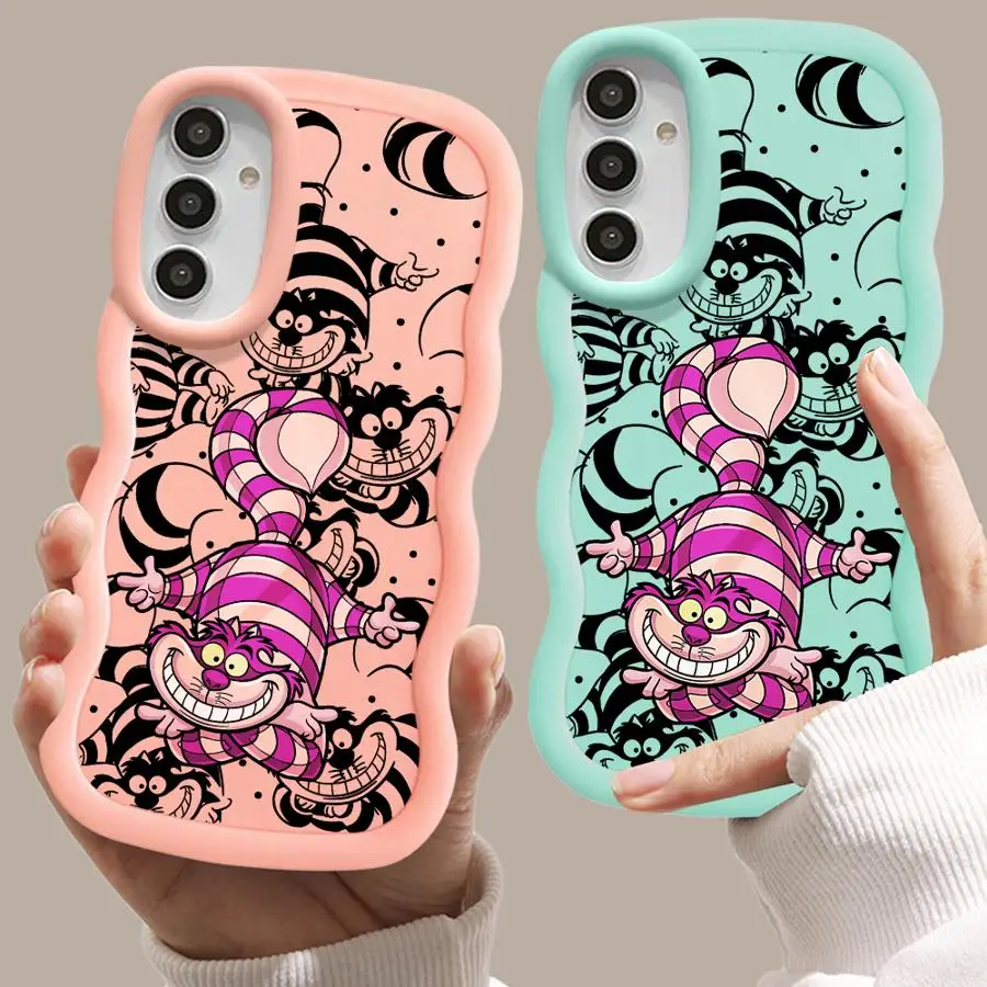 Funda para Samsung Galaxy A14 A35 A32 A21s A26 A25 A11 A12 A23 A24 A15 A16 A36 funda blanda Alicia en el país de las Maravillas
