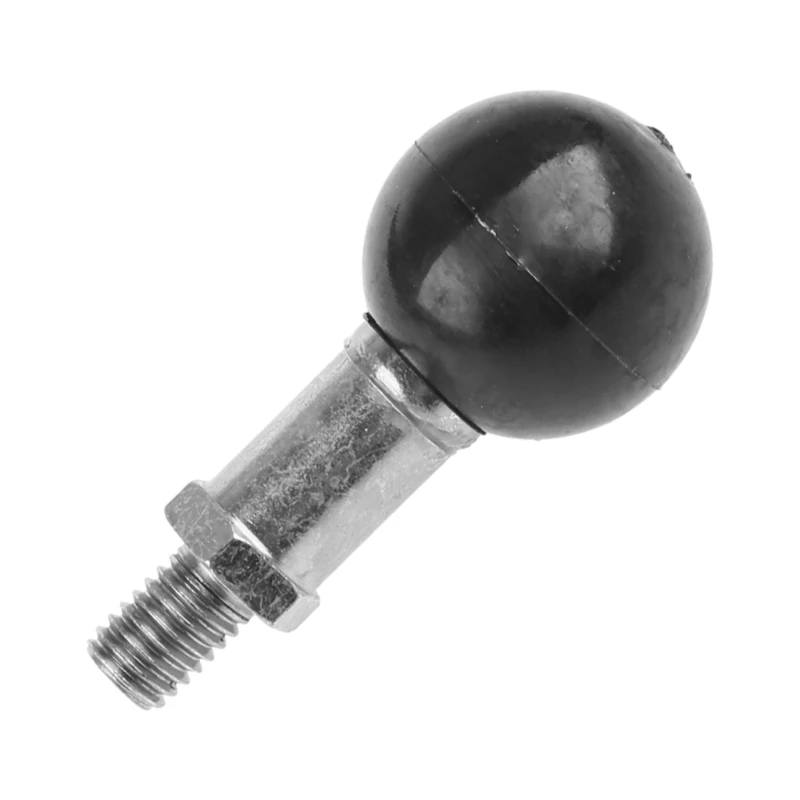 Adaptador de cabeza de bola de 25mm con poste de rosca M8 o M10, montaje en manillar de motocicleta, abrazadera de bola para espejo retrovisor, soporte de Metal, 1 ud. - imagen 3