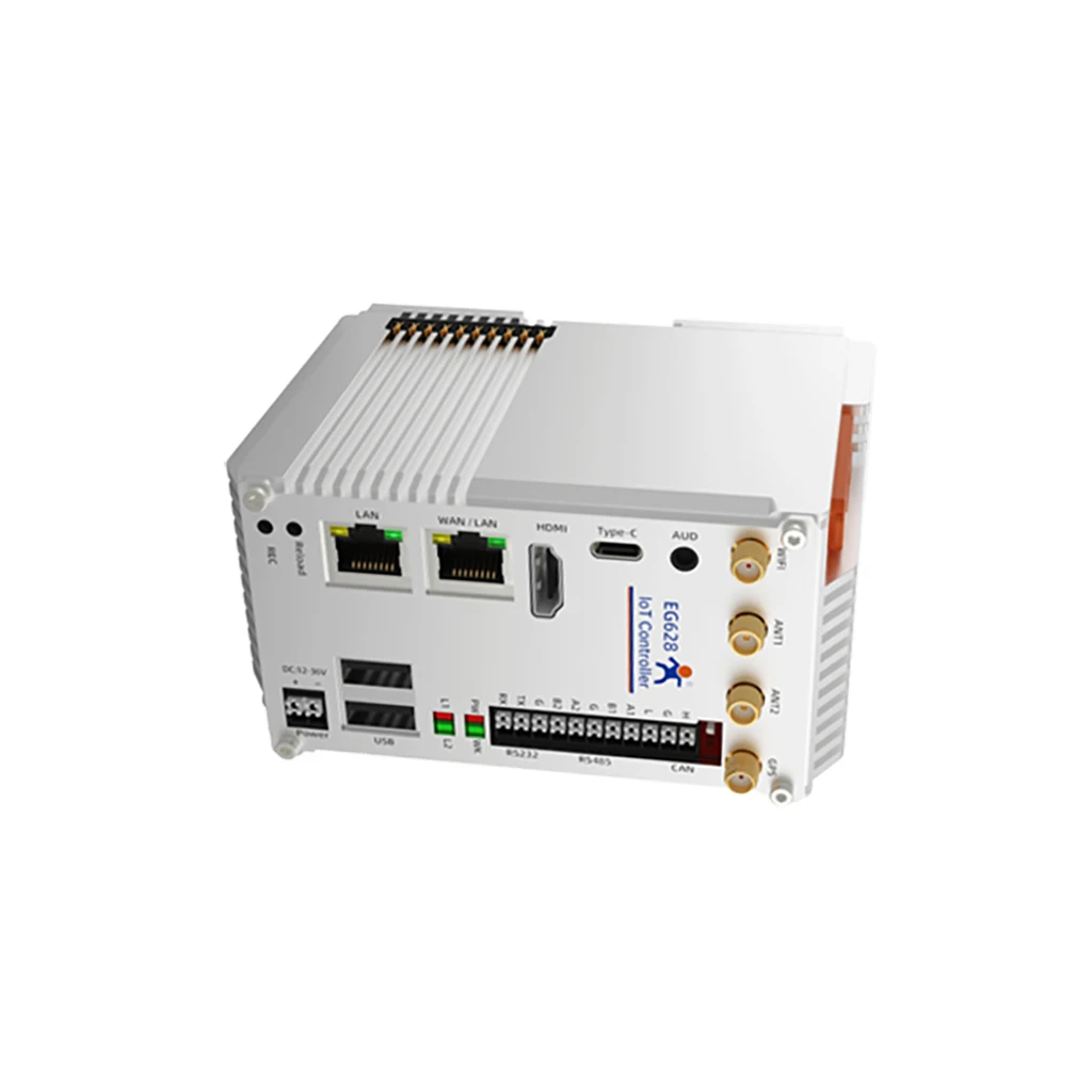 USR-EG628-ETH Controlador IoT expandible Mini computadora industrial para PC con CPU ARM de 64 bits de cuatro núcleos de 2,0 GHz compatible con expansión IO - imagen 4