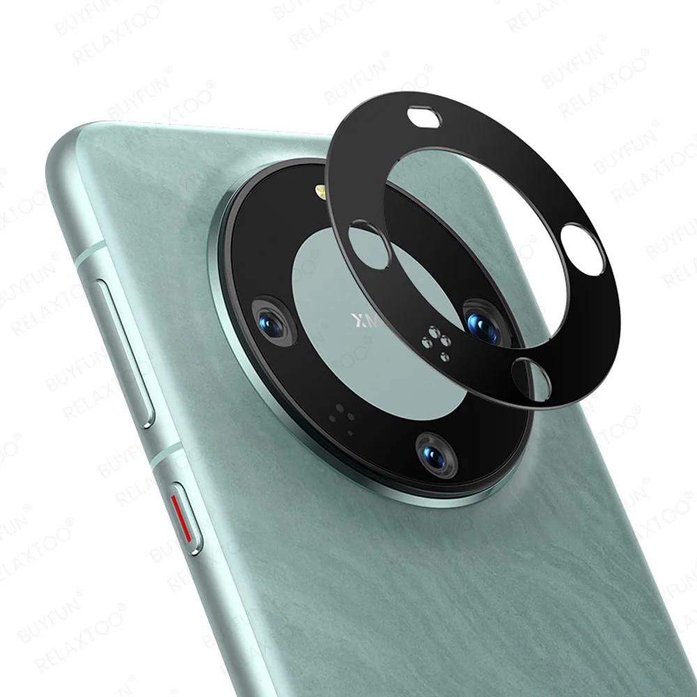 Funda protectora de pantalla de cámara de aleación de aluminio 3D para Huawei Mate 60 Pro, cubierta de lente trasera de Metal, pegatina, Hauwi Mate60 60Pro Mate60Pro