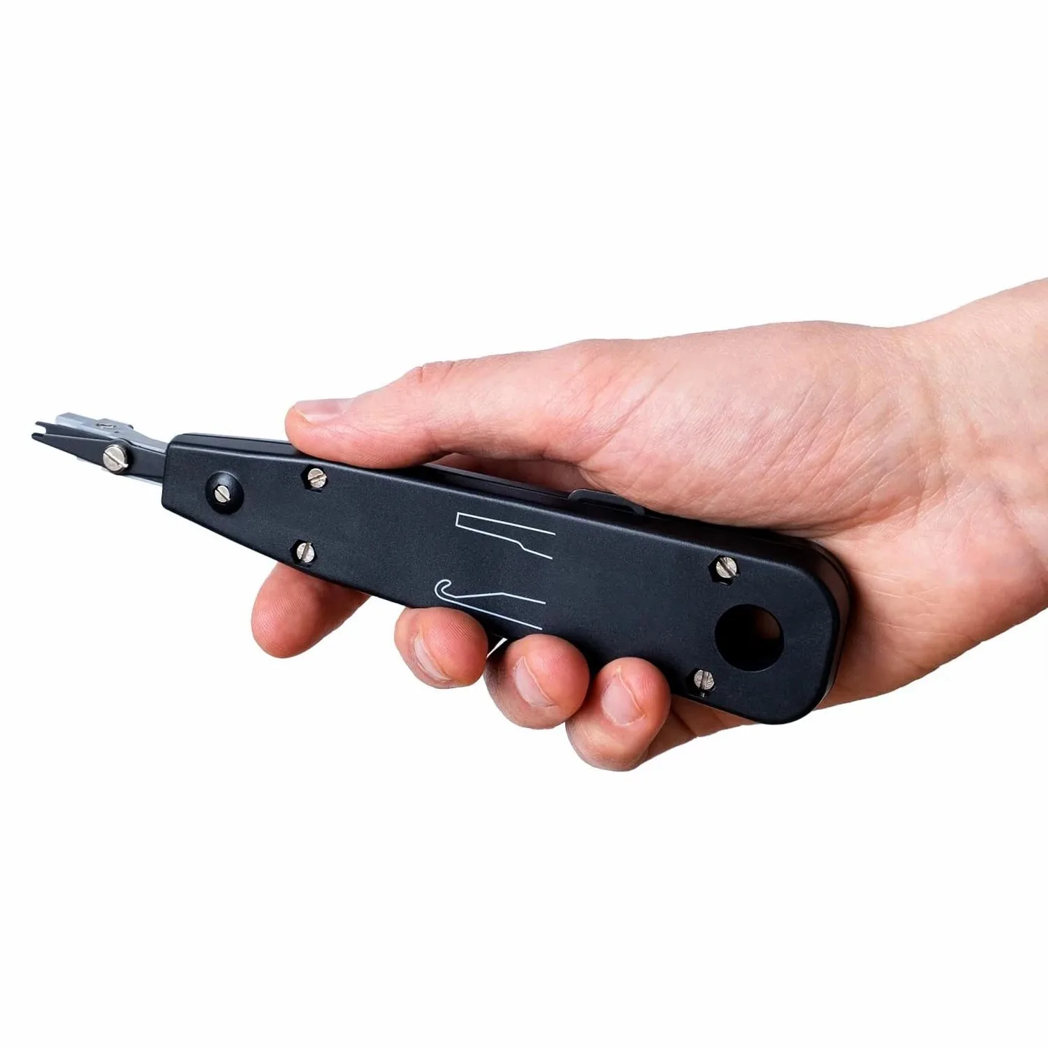 ZoeRax-Herramienta de perforación 110, cúter de alambre, alicates de telecomunicaciones para conector Keystone Rj45, Cable de red, módulo de teléfono, Panel de conexión - imagen 5