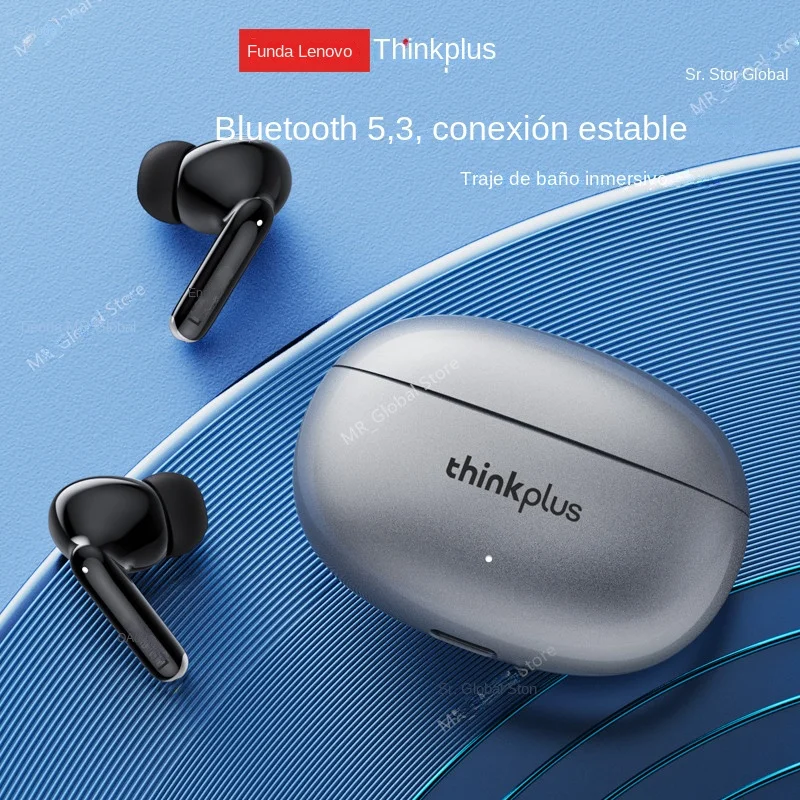 Nuevo Original Lenovo XT88 TWS auricular inalámbrico Bluetooth 5,3 doble estéreo reducción de ruido bajo Control táctil auriculares de Larga modo de reposo - imagen 4
