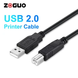 Cable USB-B ZOGUO 2.0 para Impresoras y Escáneres