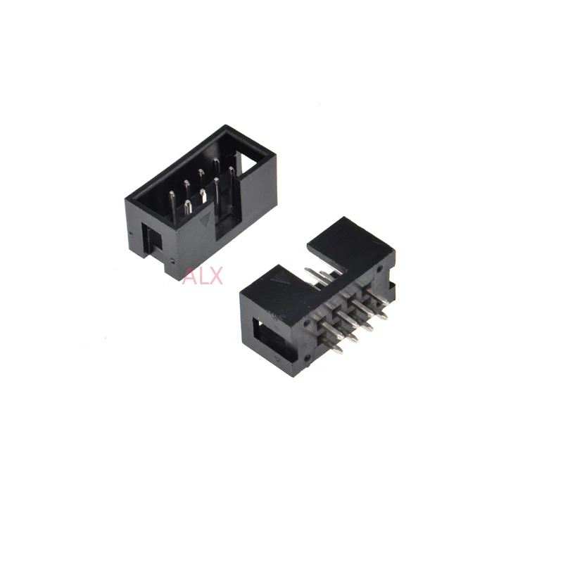 JTAG-enchufe macho recto idc, 10 piezas, dc3-8p, 2,54 MM, pitch, 2x4 pines, dc3, 8 pines, 8 P - imagen 2