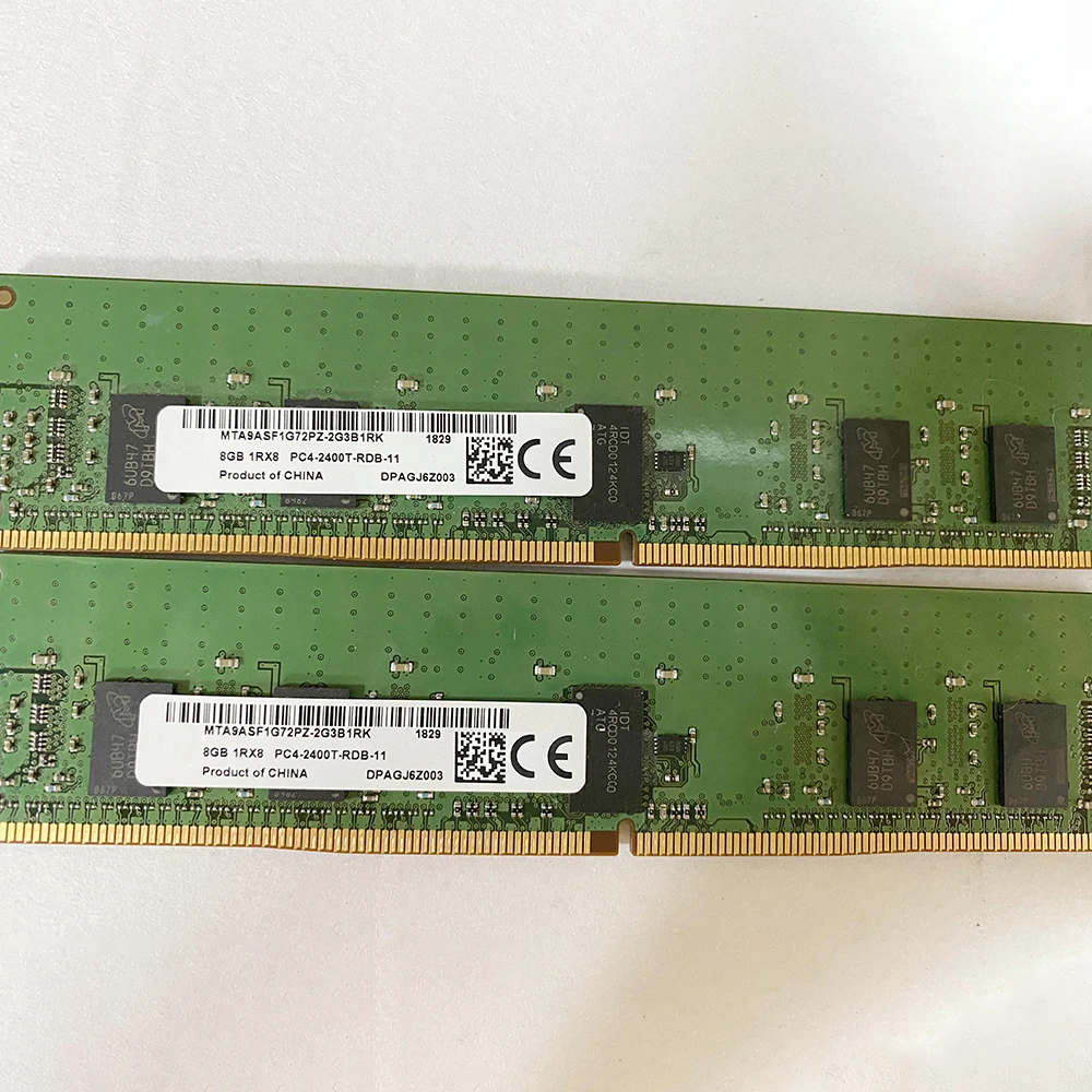 1 Uds RAM para MT 8G 8GB 1RX8 DDR4 2400 REG MTA9ASF1G72PZ-2G3B1 - imagen 5
