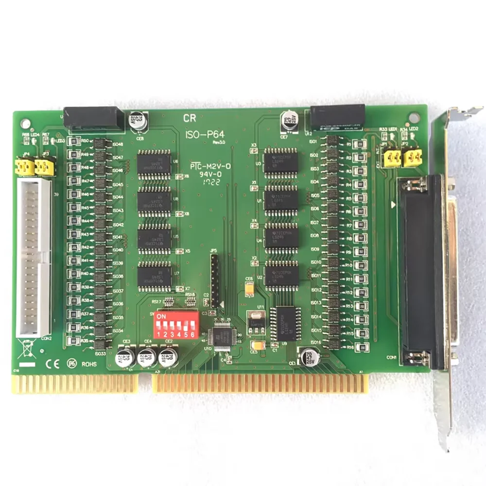 ISOP64 para tarjeta de entrada digital de aislamiento óptico de 64 canales ISO-P64 REV 3.0 - imagen 3