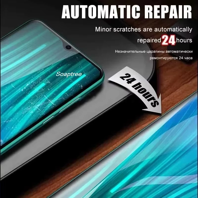 1-5 uds Protector de pantalla HD película de hidrogel para POCO F7 F6 X7 Pro M7 M6 X6 X5 F5 C75 C65 X3 NFC M7 Plus 5G C71 no vidrio templado - imagen 5