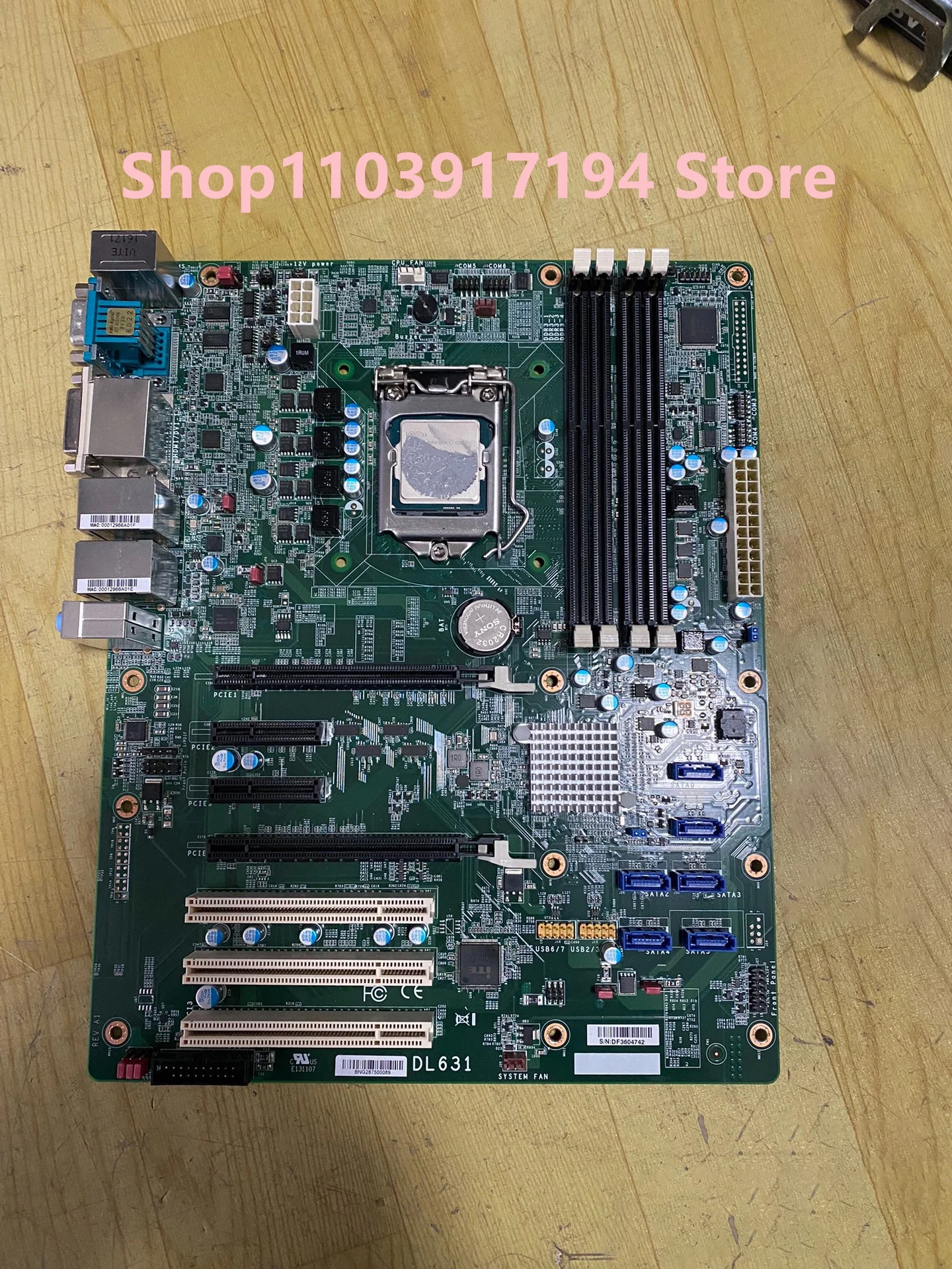 DL631 DL631-C226CRM Placa base de computadora industrial - imagen 3