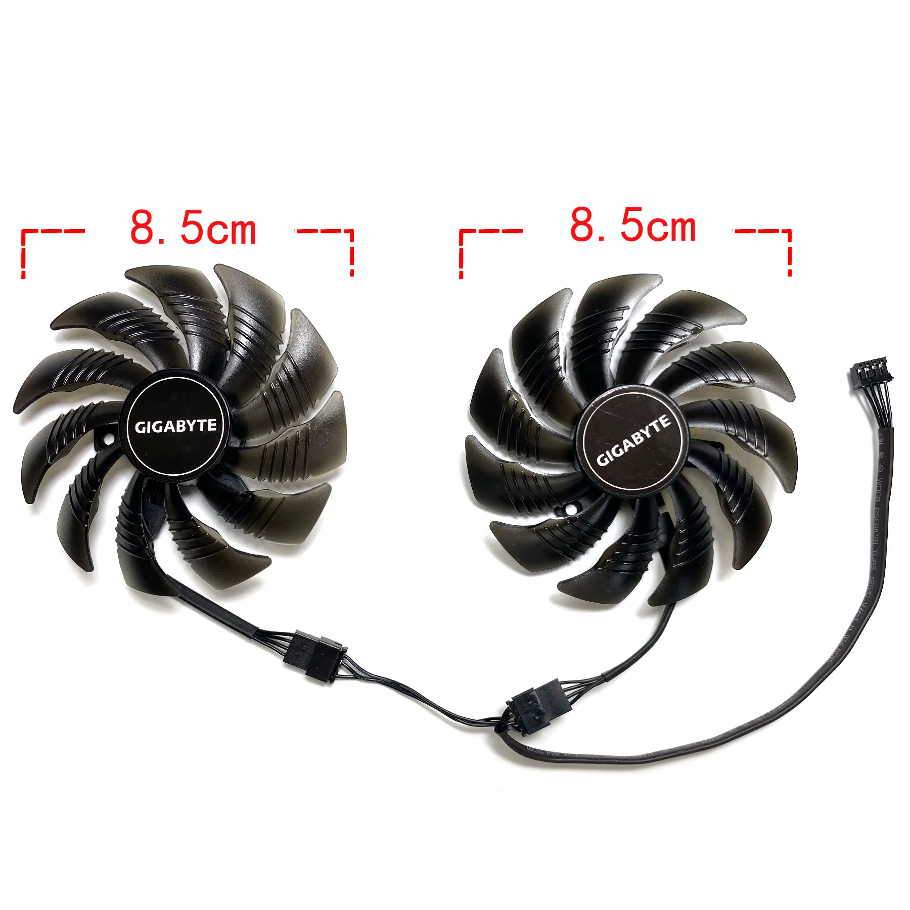 Nuevo para GIGABYTE GeForce RTX2060 GTX1660 1660ti 1660 SUPER ventilador de repuesto para tarjeta gráfica T 129215 SU - imagen 2