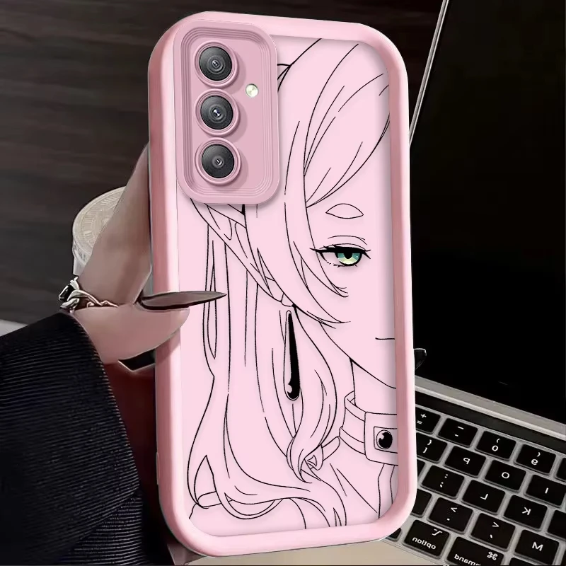 Funda de teléfono Cool de Anime Comics Frieren para Samsung Galaxy A14 A15 5G S21 S22 S23 S24 S25 5G FE Plus Ultra A25 A35 A52 A53 A54 A55 - imagen 3