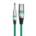 Green-TS to XLR Male