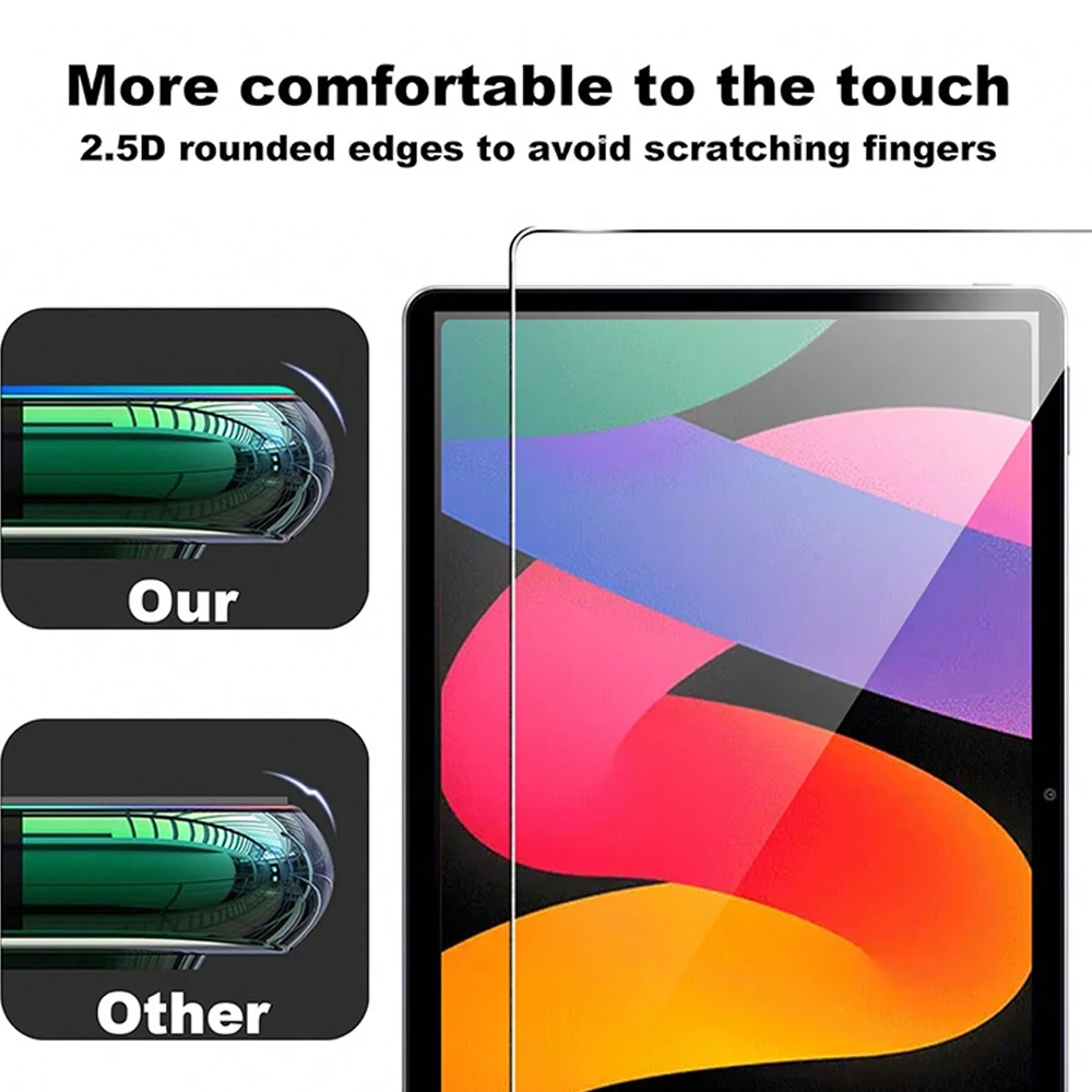 Para Redmi 2 Xiaomi Pad 6 5 Pro 6s Pro 12,4 Protector de pantalla de vidrio templado para MiPad 5/6/7 Pro Redmi Pad SE 11 accesorios de película - imagen 4