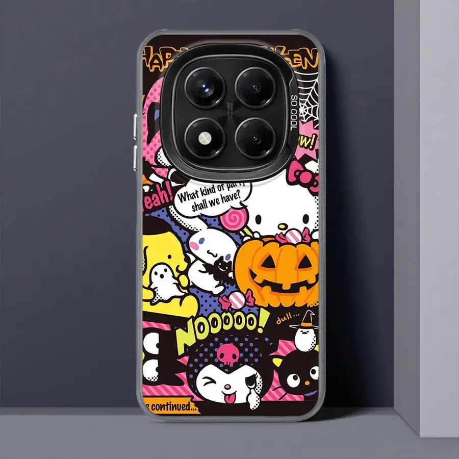 Funda trasera de teléfono para Xiaomi Redmi Note 13 12 11 10Lite 9s 14 Pro Plus 12s 10s 11s Sanrio Halloween - imagen 4