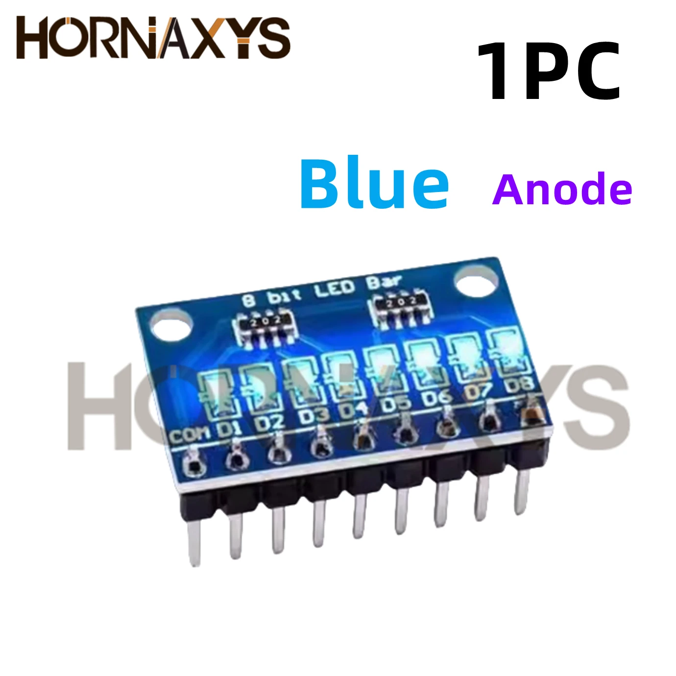 1pcs Blue-Anode