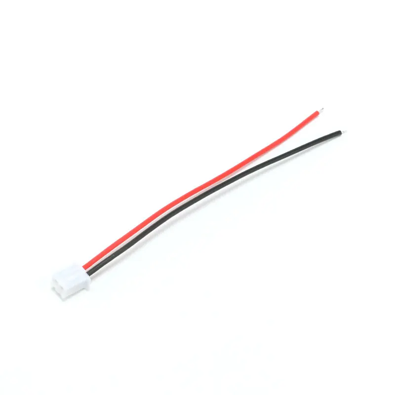 Conector de Cable JST XH para batería Lipo RC, Conector de 2 pines macho de 2,54mm, longitud de 10cm, 22AWG, lote de 10 unidades - imagen 2