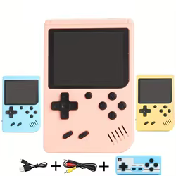 Consola Retro Portátil con Salida AV y Juegos Clásicos