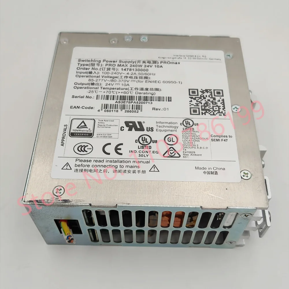   PRO MAX 240W 24V 10A Fuente de alimentación conmutada PROmax Salida 24V 10A 1478130000