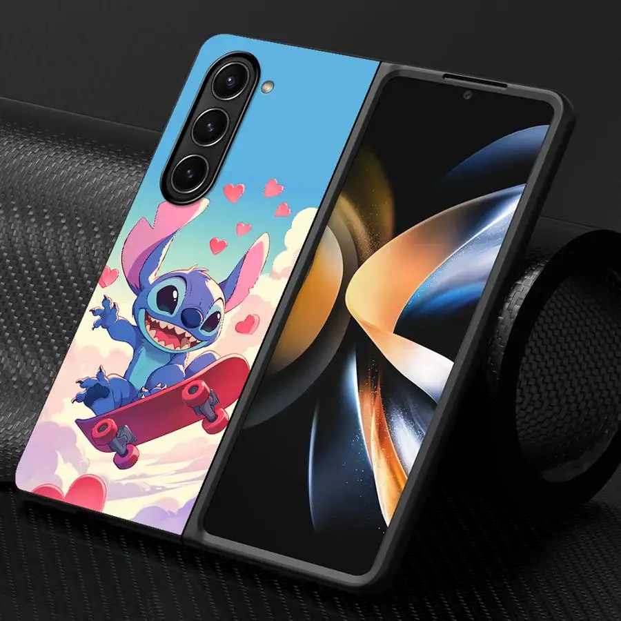 Funda trasera de teléfono para Samsung Galaxy Z Fold 7 6 5 4 3 ZFold3 ZFold4 ZFold5 ZFold6 ZFold7 Disney Stitch - imagen 5