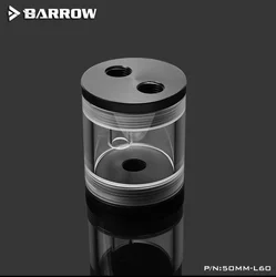 Depósito Barrow 50mm Cilíndrico – Refrigeración Líquida PC