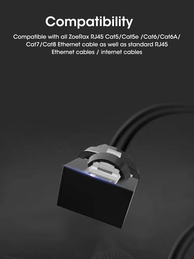 Protectores Antipolvo RJ45 ZoeRax - Tapas Ethernet