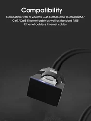 Protectores Antipolvo RJ45 ZoeRax - Tapas Ethernet